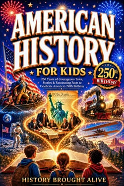 American History for Kids: 250 Years of Courageous Tales, Stories &amp; Fascinating Facts to Celebrate America's 250th Birthday