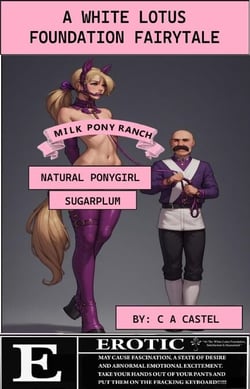 Milk Pony Ranch: Natural Ponygirl Sugarplum a White Lotus Foundation Fairytale - The White Lotus Foundation