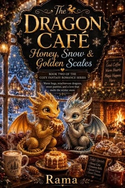 The Dragon Café Honey, Snow &amp; Golden Scales - Book Two of the Cozy Fantasy Romance Series, #2