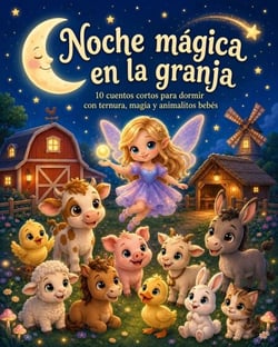 Noche mágica en la granja: 10 cuentos cortos para dormir con ternura, magia y animalitos bebés - Noches Mágicas, #4