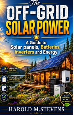 The  Off-Grid Solar Power - A Guide to  Solar Panels, Batteries, Inverters, and Energy