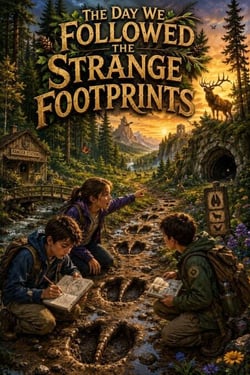 The Day We Followed the Strange Footprints - Stories for kids, #4