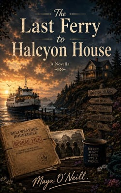 The Last Ferry to Halcyon House - A Found-Family Fantasy Novella About Secrets, Second Chances, and the One Rule Worth Breaking
