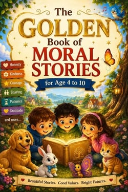 The Golden Book of Moral Stories for Age 4 to 10