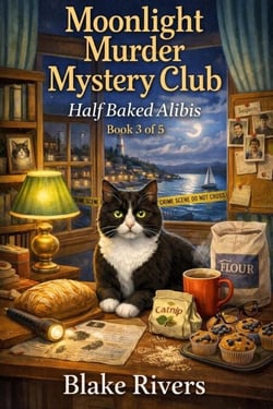 Moonlight Murder Mystery Club: Half Baked Alibis (Book 3 of 5) - Moonlight Murder Mystery Club: 5-Book Series, #3