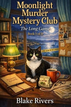Moonlight Murder Mystery Club: The Long Game (Book 5 of 5) - Moonlight Murder Mystery Club: 5-Book Series, #5