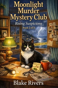 Moonlight Murder Mystery Club: Rising Suspicions (Book 2 of 5) - Moonlight Murder Mystery Club: 5-Book Series, #2