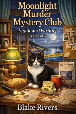Moonlight Murder Mystery Club: Shadow's Warning (Book 4 of 5) - Moonlight Murder Mystery Club: 5-Book Series, #4