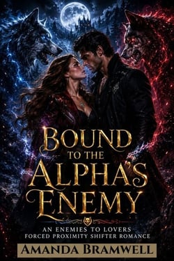 BOUND TO THE ALPHA'S ENEMY - An Enemies to Lovers Forced Proximity Shifter Romance