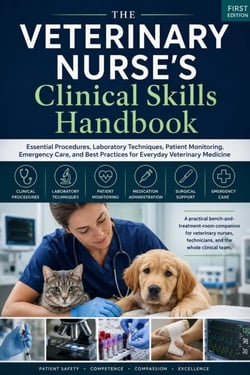 THE VETERINARY NURSE'S Clinical Skills Handbook - Essential Procedures, Laboratory Techniques, Patient Monitoring, Emergency Care, and Best Practices for Everyday Veterinary Medicine