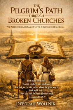 THE  PILGRIM’S PATH  THROUGH BROKEN CHURCHES