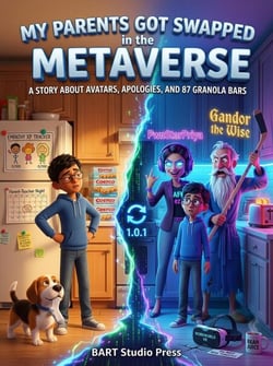 My Parents Got Swapped in the Metaverse : A Story About Avatars, Apologies, and 87 Granola Bars - The Kid Council, #3