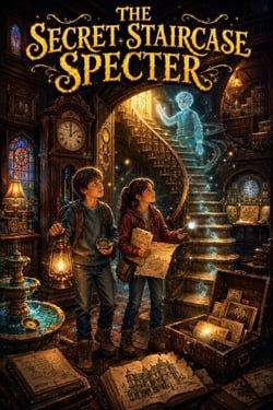 The Secret Staircase Specter - Ghost stories for kids, #6