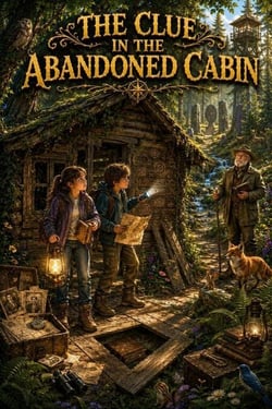 The Clue in the Abandoned Cabin - Stories for kids, #14