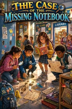 The Case of the Missing Notebook - Stories for kids, #15