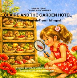 Claire and the garden hotel. Claire et l'hôtel du jardin - Claire's discoveries bilingual, #1