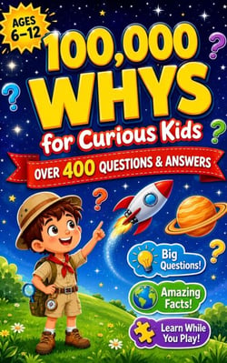 100,000 Whys For Smart Kids - The Visual Encyclopedia Packed With Big Questions, Clear Answers, Weird Facts, and 500 Brain-Boosting Challenges