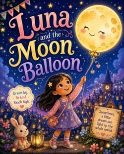 Luna and the Moon Balloon