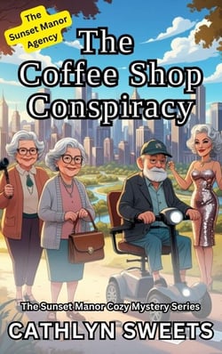 The Coffee Shop Conspiracy - The Sunset Manor Agency Cozy Mystery Series, #3