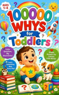 100,000 Whys for Toddlers - My First Full-Color Encyclopedia of Big Questions and Simple Answers About Animals, Nature &amp; the World Around Me