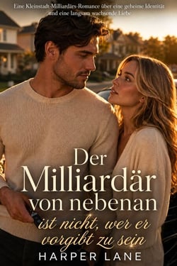 Der Milliardär von nebenan ist nicht, wer er vorgibt zu sein - Eine Kleinstadt-Milliardärs-Romance über eine geheime Identität und eine langsam wachsende Liebe