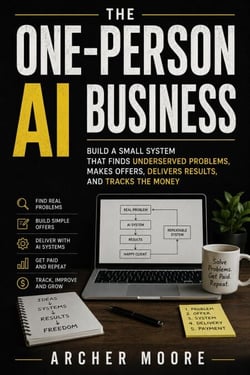 The One-Person AI Business: Build a Small System That Finds Underserved Problems, Makes Offers, Delivers Results, and Tracks the Money