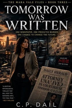 TOMORROW WAS WRITTEN - The Mara Vale Files, #3