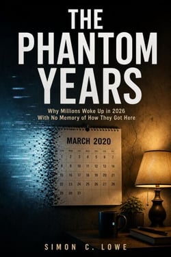 THE PHANTOM YEARS    Why Millions Woke Up in 2026 With     No Memory of How They Got Here