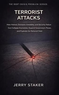 Book #12 – Terrorist Attacks: How Hatred, Domestic Instability, and Security Failure Can Collapse Economies, Expand Government Power, and Accelerate Debt - Debt Crisis Problem Series (20+ Books), #12