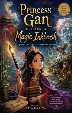 Princess Gan and the Magic Inkbrush