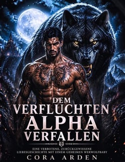 Dem verfluchten Alpha verfallen - Eine verbotene, zurückgewiesene Liebesgeschichte mit einem geheimen Werwolfbaby, #1