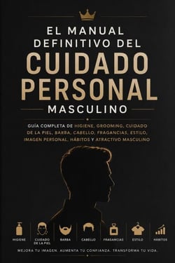 El Manual Definitivo del Cuidado Personal Masculino: Guía Completa de Higiene, Grooming, Cuidado de la Piel, Barba, Cabello, Fragancias, Estilo, Imagen Personal, Hábitos y Atractivo Masculino