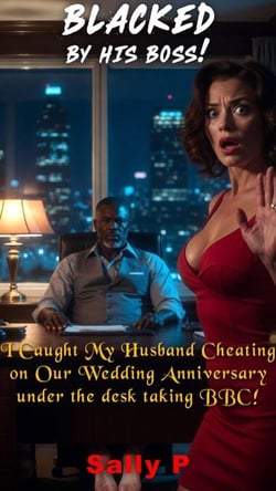 Blacked by His Boss! I Caught My Husband Cheating on Our Wedding Anniversary Under the Desk Taking BBC - Blacked by my husband's boss on our anniversary!