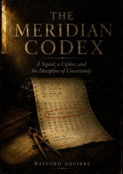 The Meridian Codex - A signal, A cipher, and the Discipline of Uncertainty