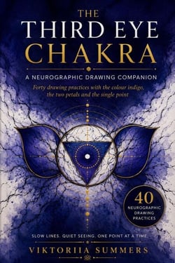 The Third Eye Chakra  A Reader's Drawing Companion Forty Neurographic Practices Inspired by Ajna, Indigo and the Art of Seeing