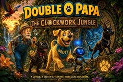 Double O Papa: The Clockwork Jungle - Double O Papa, #13