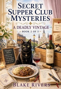 Secret Supper Club Mysteries: A Deadly Vintage (Book 2 of 5) - Secret Supper Club Mysteries, #2
