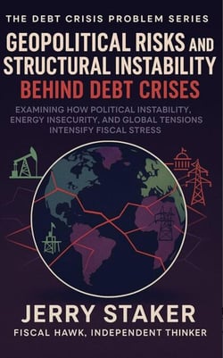Book #25 – Geopolitical Risks and Structural Instability Behind Debt Crises: Examining How Political Instability, Energy insecurity, and Global Tensions Intensify Fiscal Stress - Debt Crisis Problem Series (20+ Books), #25