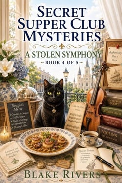 Secret Supper Club Mysteries: A Stolen Symphony (Book 4 of 5) - Secret Supper Club Mysteries, #4