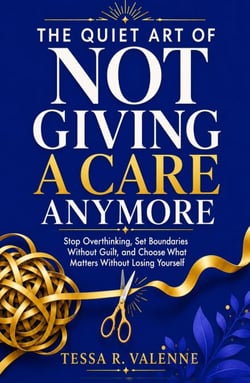 The Quiet Art of Not Giving a Care Anymore - Stop Overthinking, Set Boundaries Without Guilt, and Choose What Matters Without Losing Yourself