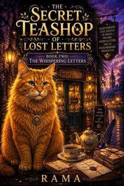 THE SECRET TEASHOP OF LOST LETTERS - Cozy Fantasy of Magic, Healing, Hidden Letters, and an Extraordinary Orange Cat, #2
