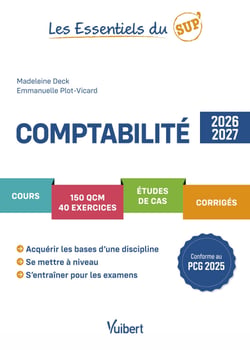 Comptabilité 2026/2027 - Cours - QCM - Exercices - Etudes de cas - Corrigés