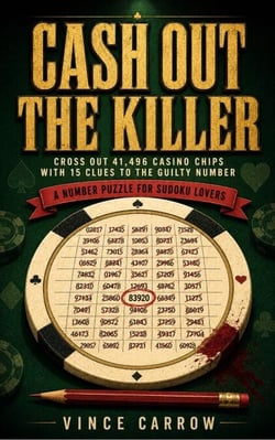 Cash Out the Killer - Cross Out 41,496 Casino Chips with 15 Clues to the Guilty Number, A Number Puzzle for Sudoku Lovers