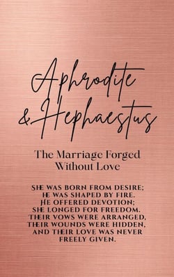 Aphrodite and Hephaestus: The Marriage Forged Without Love