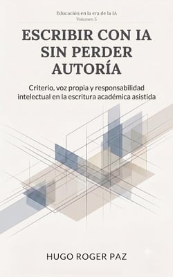 Escribir Con IA Sin Perder Autoría Criterio, Voz Propia Y Responsabilidad Intelectual En La Escritura Académica Asistida - Educación en la era de la IA, #5