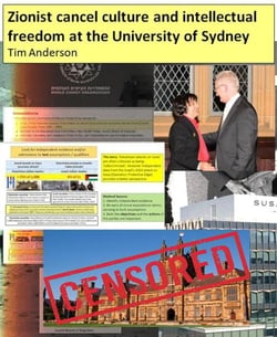 Zionist cancel culture and intellectual freedom at the University of Sydney