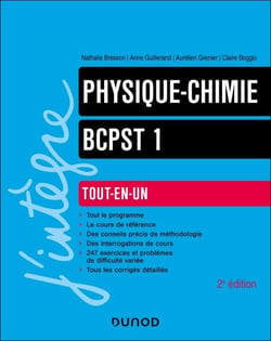 Physique-Chimie Tout-en-un BCPST 1re année - 2e éd.