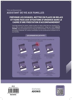 TP ASSISTANT DE VIE AUX FAMILLES - AT2 Prévenir les risques, mettre en place un relais et faire face aux situations d'urgence dans le cadre d'une prestation d'accompagnement