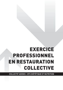 BTS DN - Exercice professionnel en restauration collective