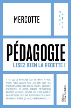 Pédagogie - Lisez bien la recette ! - Menu Menu